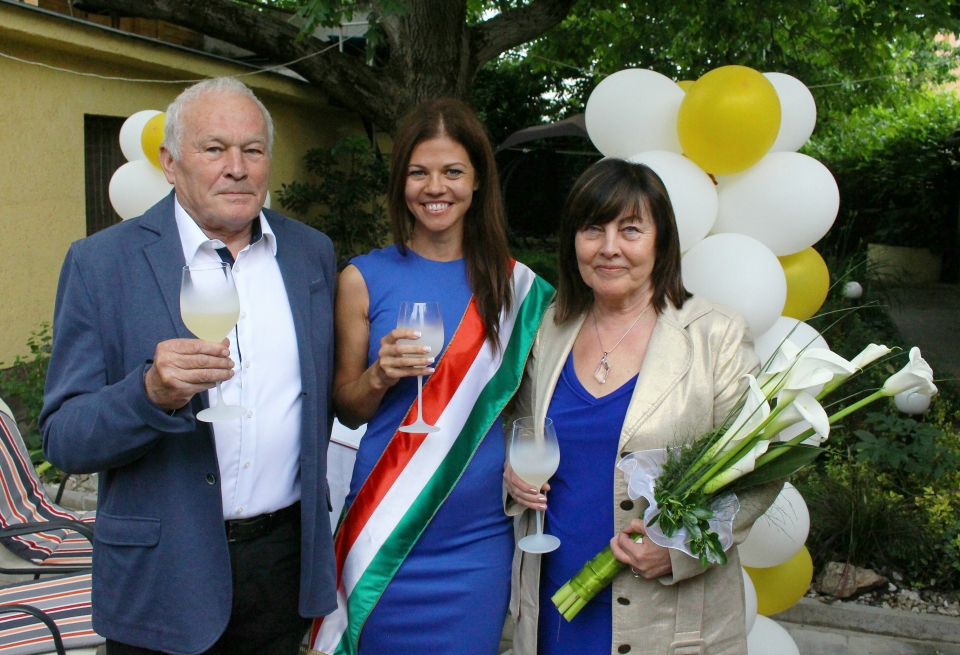 50. házassági évforduó Tatabányán | Margit és Tamás aranylakodalma | Tatabánya