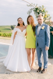 Enikő és Krisz esküvői szertartása | Hilltop Borhotel Neszmély